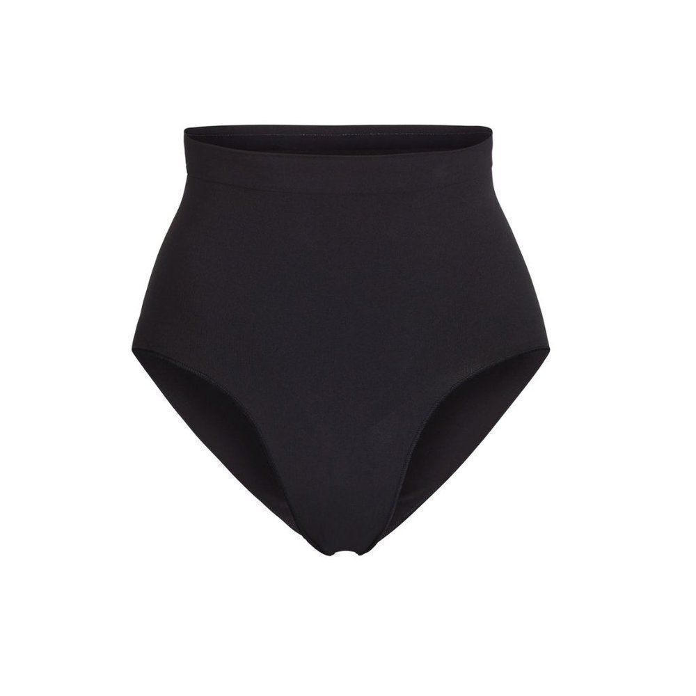 CT1319 SKIMS SCULPTING MID WAIST BRIEF ONYX